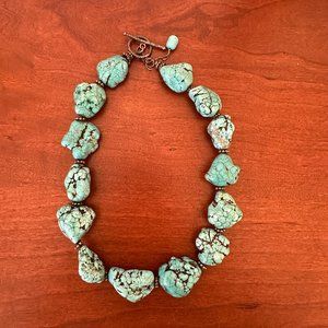 Turquoise Stone Necklace